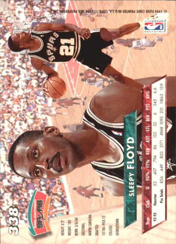 B5323- 1993-94 Ultra Basketball #s 251-375 +Inserts -You Pick- 15+ FREE US SHIP - Picture 173 of 320