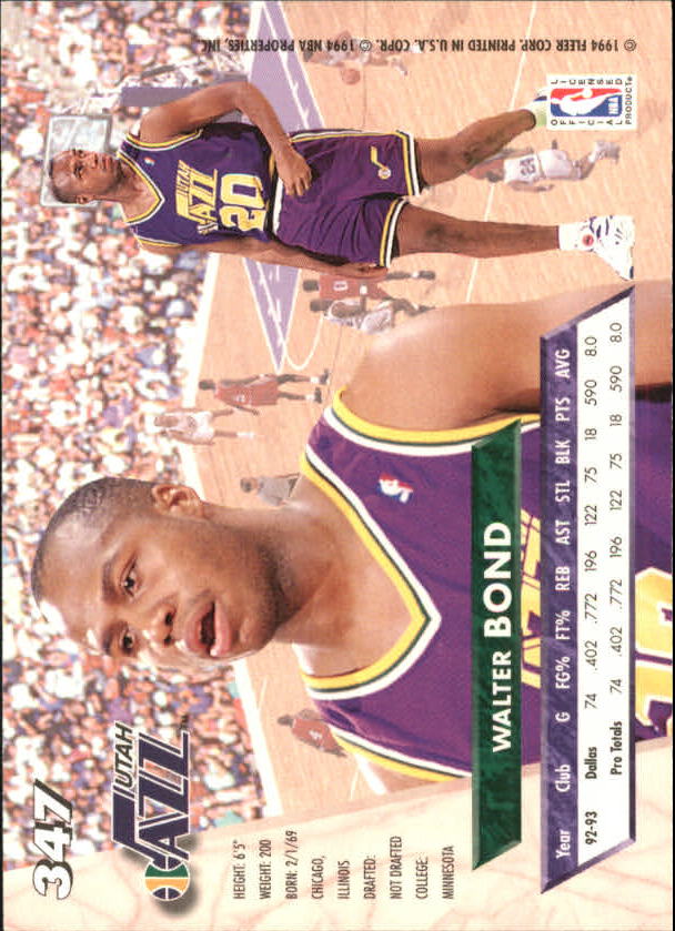 B5323- 1993-94 Ultra Basketball #s 251-375 +Inserts -You Pick- 15+ FREE US SHIP - Picture 191 of 320