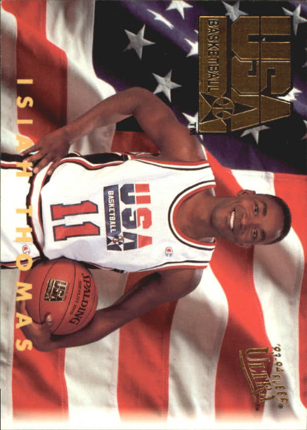 1993-94 Ultra #370 Isiah Thomas USA