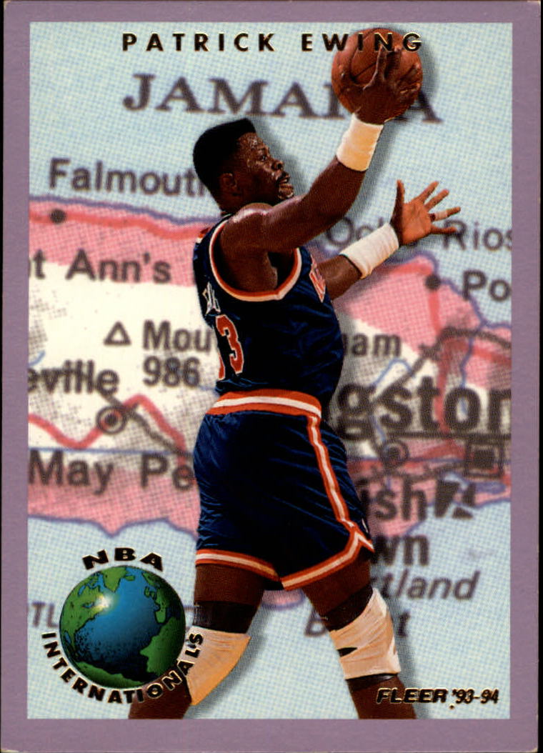 1993-94 Fleer Internationals #3 Patrick Ewing