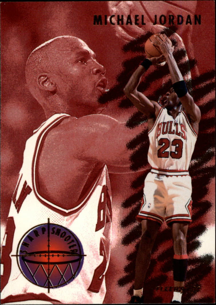 1993-94 Fleer Sharpshooters #3 Michael Jordan