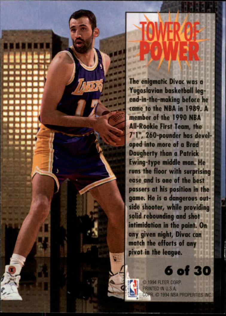 Sports Card Back
