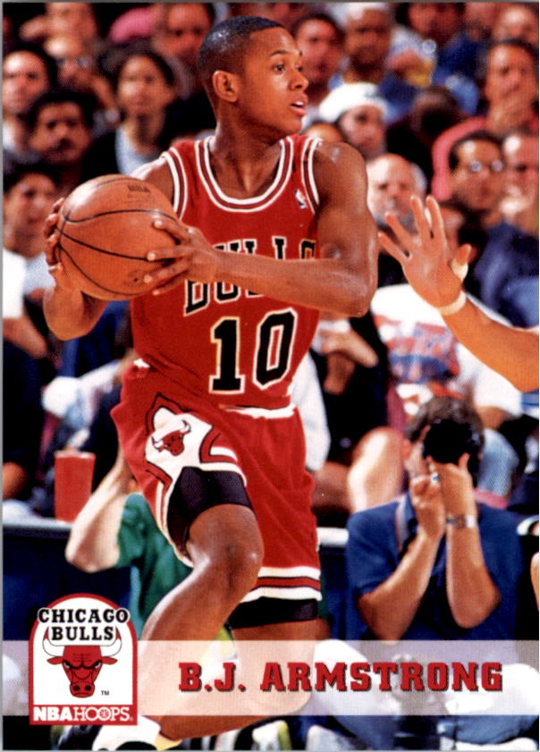 1993-94 Hoops #25 B.J. Armstrong