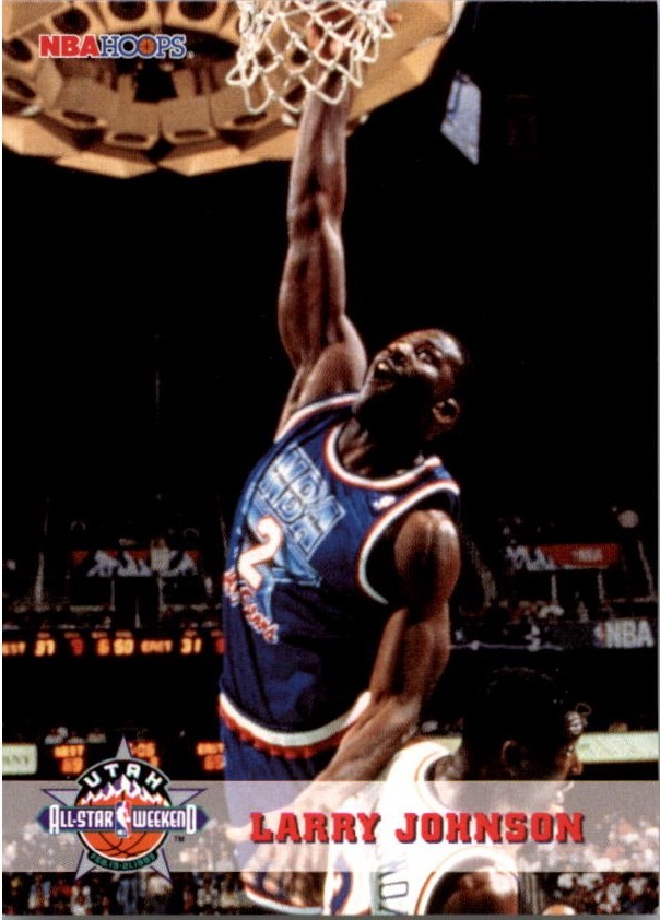 1993-94 Hoops #260 Larry Johnson AS