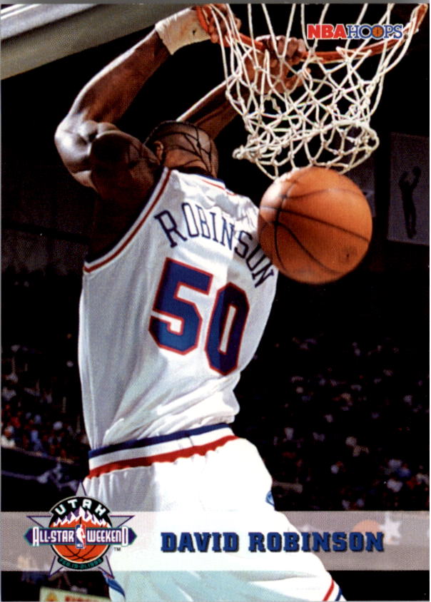 1993-94 Hoops #279 David Robinson AS