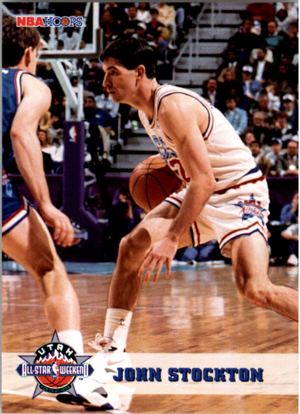 1993-94 Hoops #280 John Stockton AS