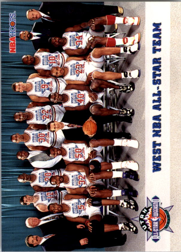 1993-94 Hoops #282 West Team Photo
