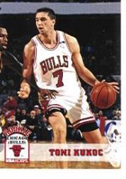 1993-94 Hoops #313 Toni Kukoc RC