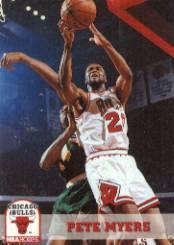 1993-94 Hoops #314 Pete Myers