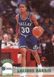 1993-94 Hoops #320 Lucious Harris RC