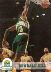 1993-94 Hoops #408 Kendall Gill