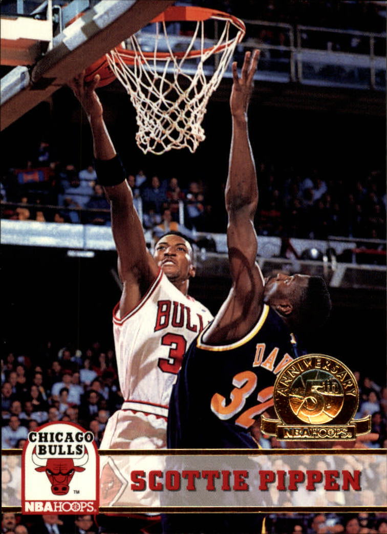 1993-94 Hoops Fifth Anniversary Gold #32 Scottie Pippen