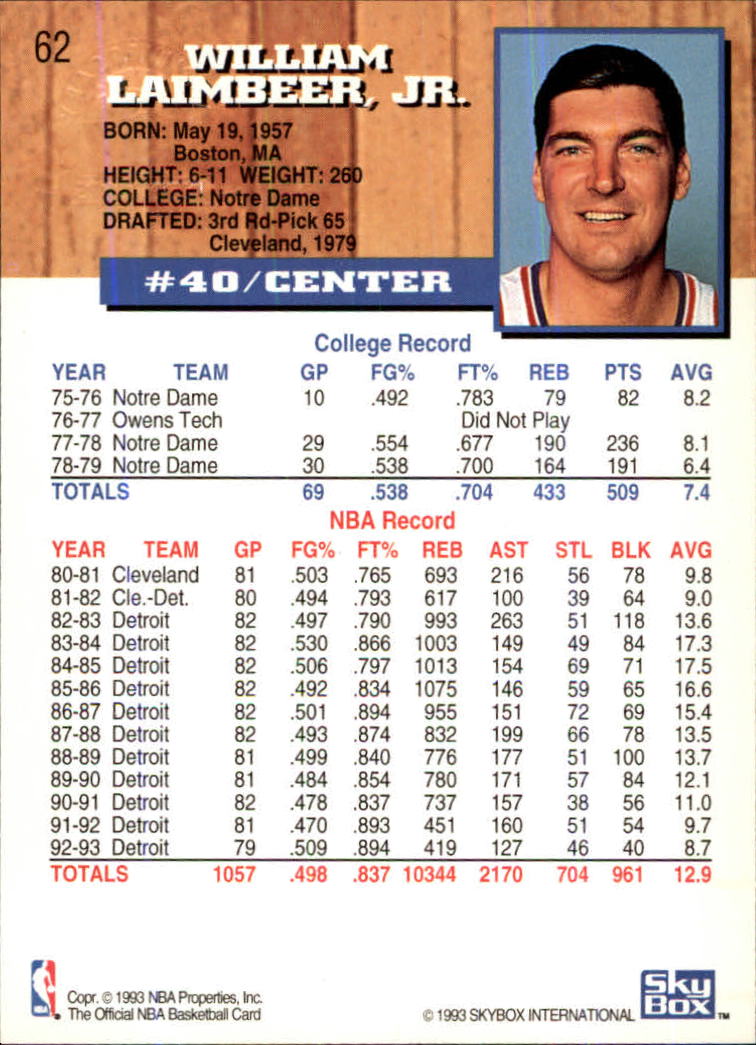 1993-94 Hoops Basketball 5th Anniversary Gold Singles (1-200) - You Choose - Picture 123 of 393