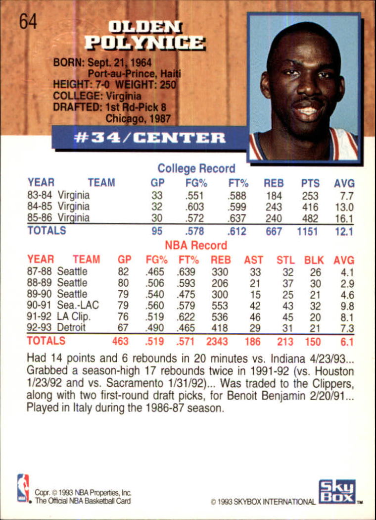 1993-94 Hoops Basketball 5th Anniversary Gold Singles (1-200) - You Choose - Picture 127 of 393