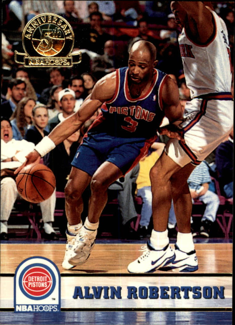 1993-94 Hoops Fifth Anniversary Gold #65 Alvin Robertson