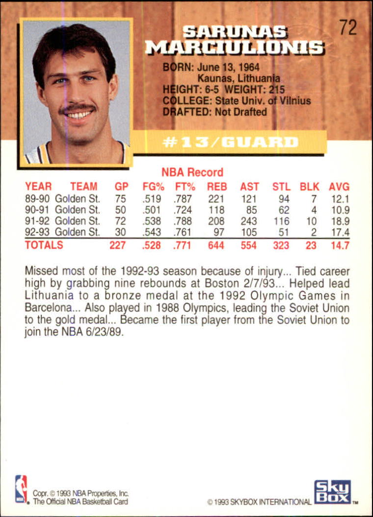1993-94 Hoops Basketball 5th Anniversary Gold Singles (1-200) - You Choose - Picture 143 of 393