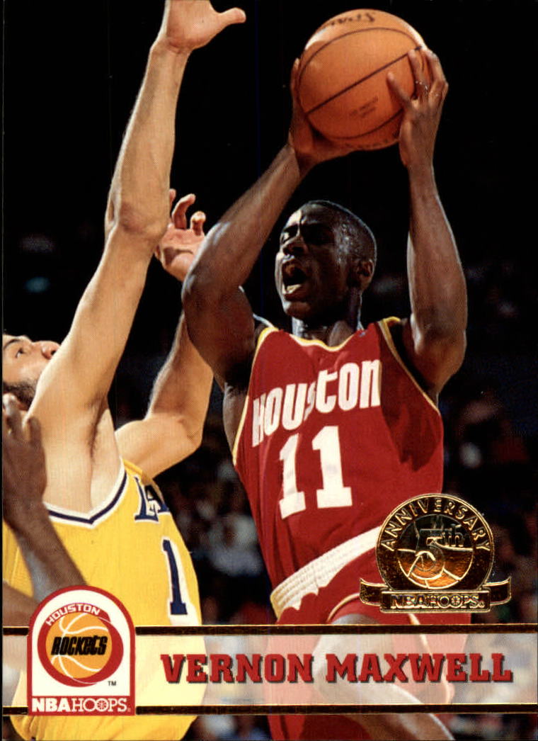1993-94 Hoops Fifth Anniversary Gold #80 Vernon Maxwell