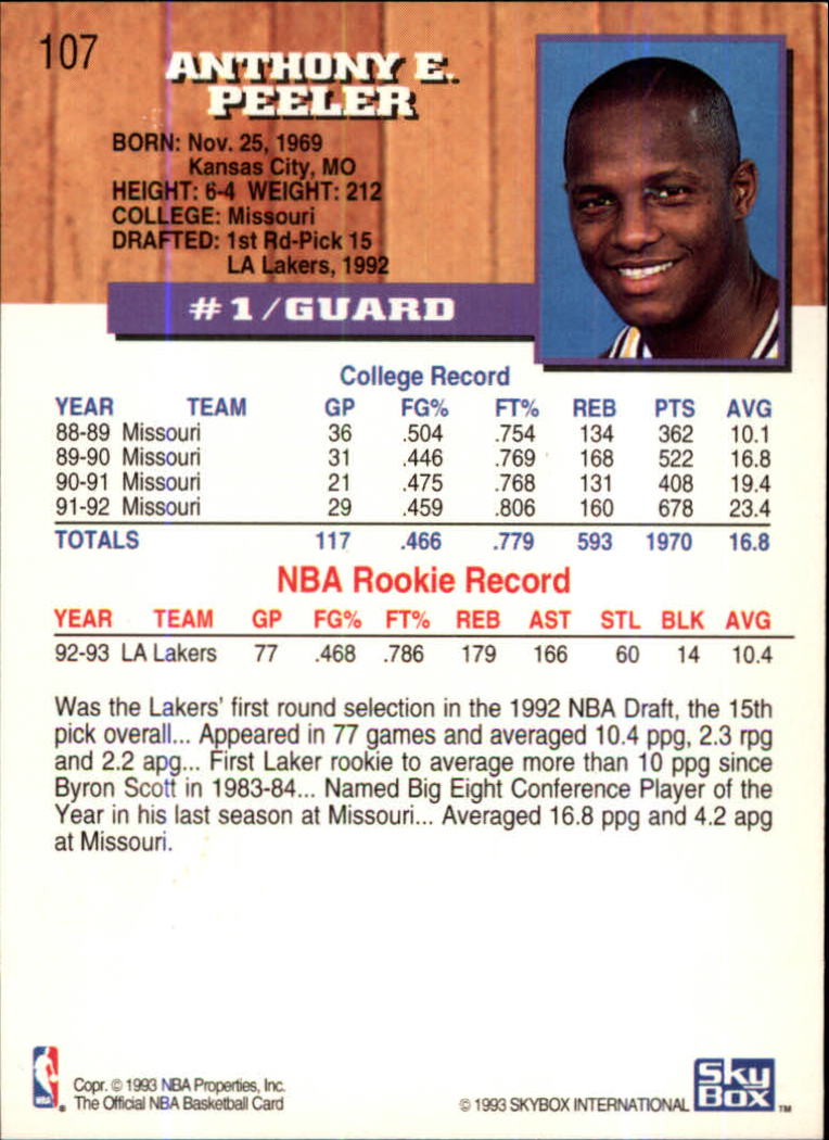 1993-94 Hoops Basketball 5th Anniversary Gold Singles (1-200) - You Choose - Picture 211 of 393