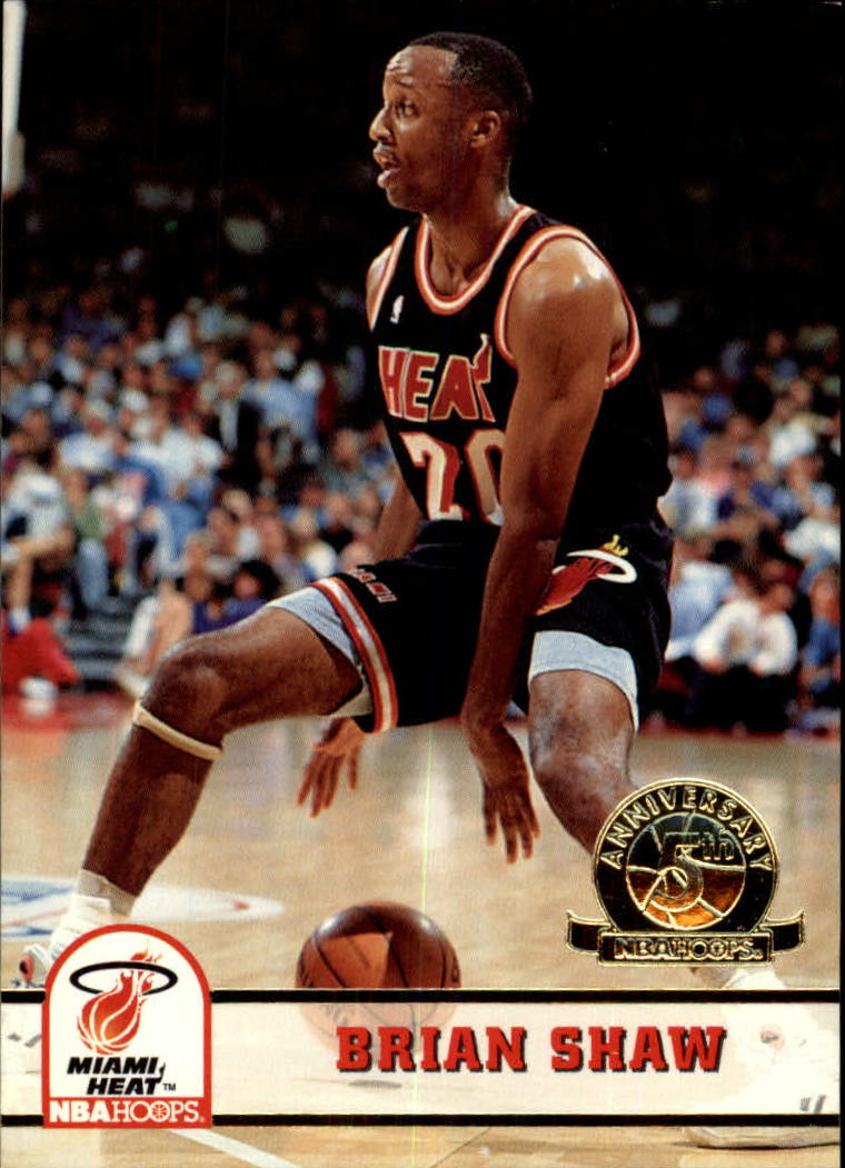 1993-94 Hoops Fifth Anniversary Gold #117 Brian Shaw