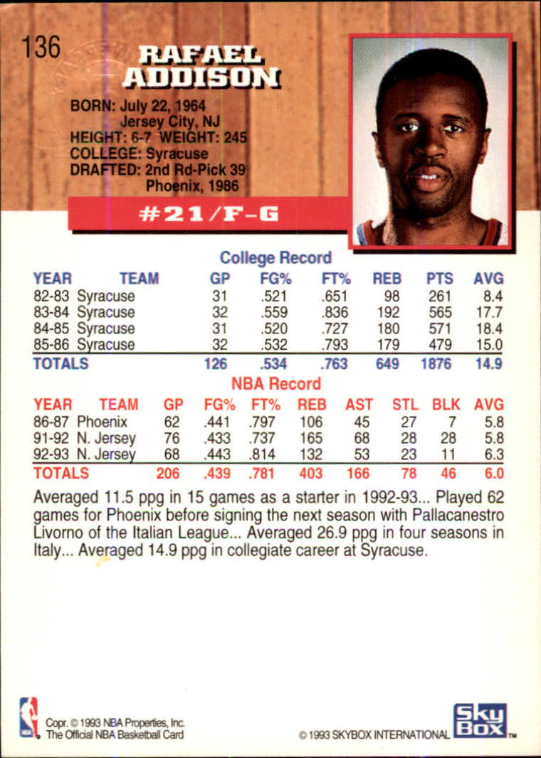 1993-94 Hoops Basketball 5th Anniversary Gold Singles (1-200) - You Choose - Picture 269 of 393