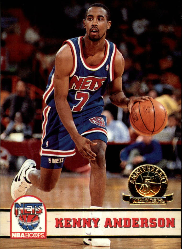 1993-94 Hoops Fifth Anniversary Gold #137 Kenny Anderson