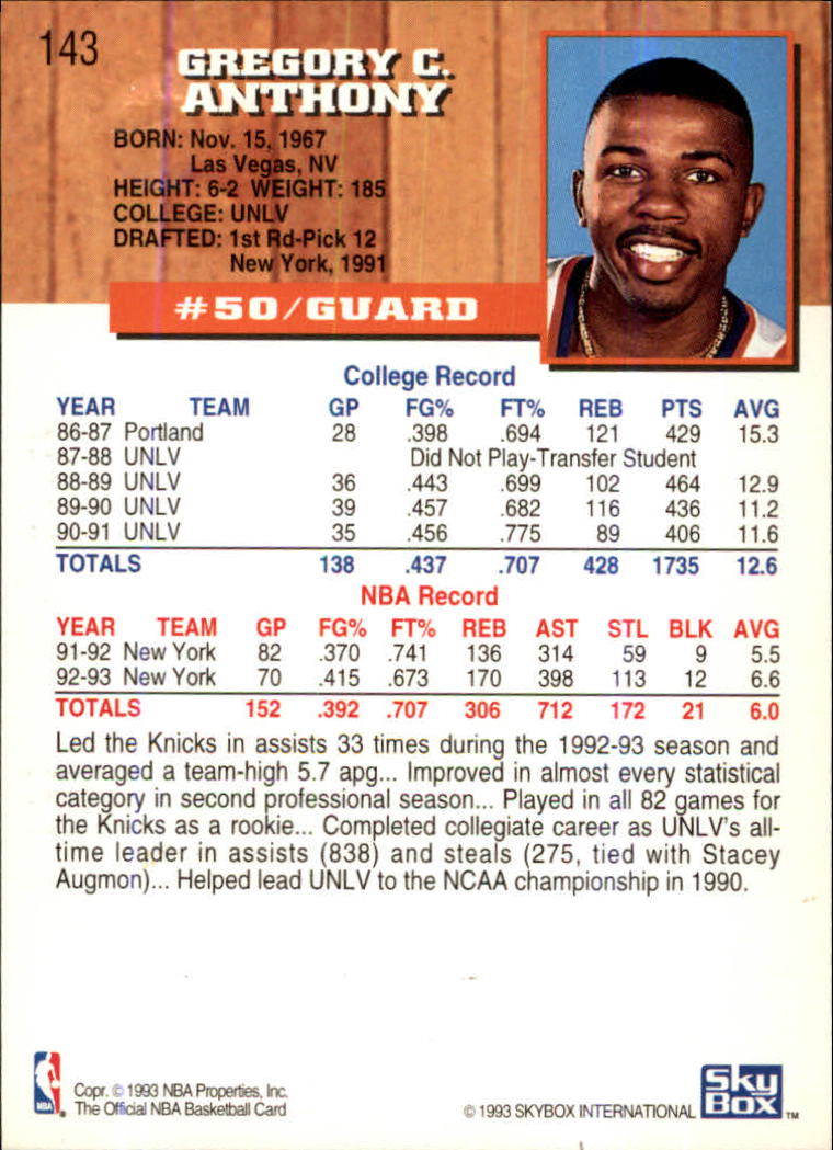 1993-94 Hoops Basketball 5th Anniversary Gold Singles (1-200) - You Choose - Picture 283 of 393