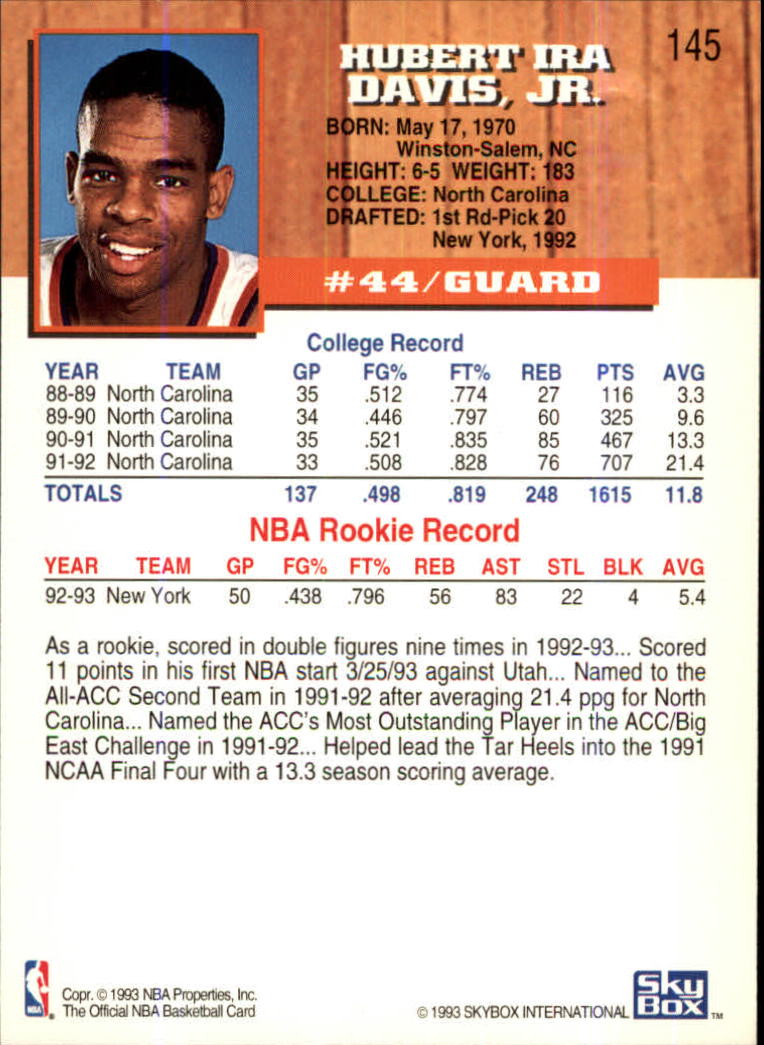 1993-94 Hoops Basketball 5th Anniversary Gold Singles (1-200) - You Choose - Picture 287 of 393