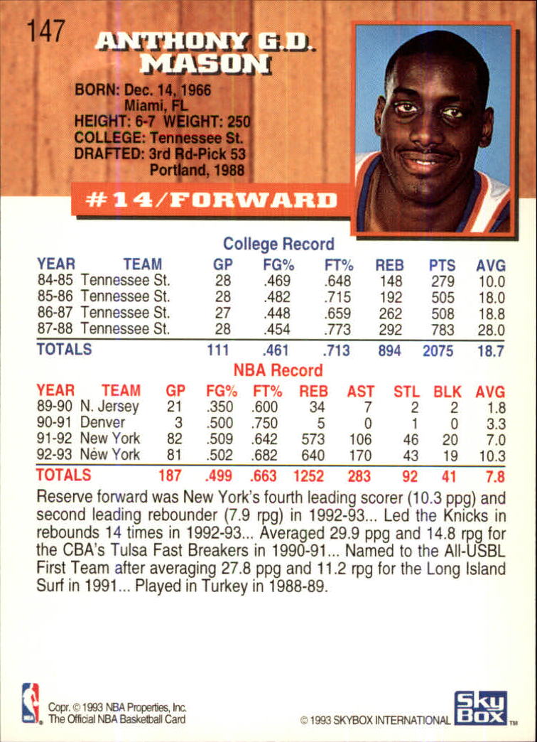 1993-94 Hoops Basketball 5th Anniversary Gold Singles (1-200) - You Choose - Picture 291 of 393
