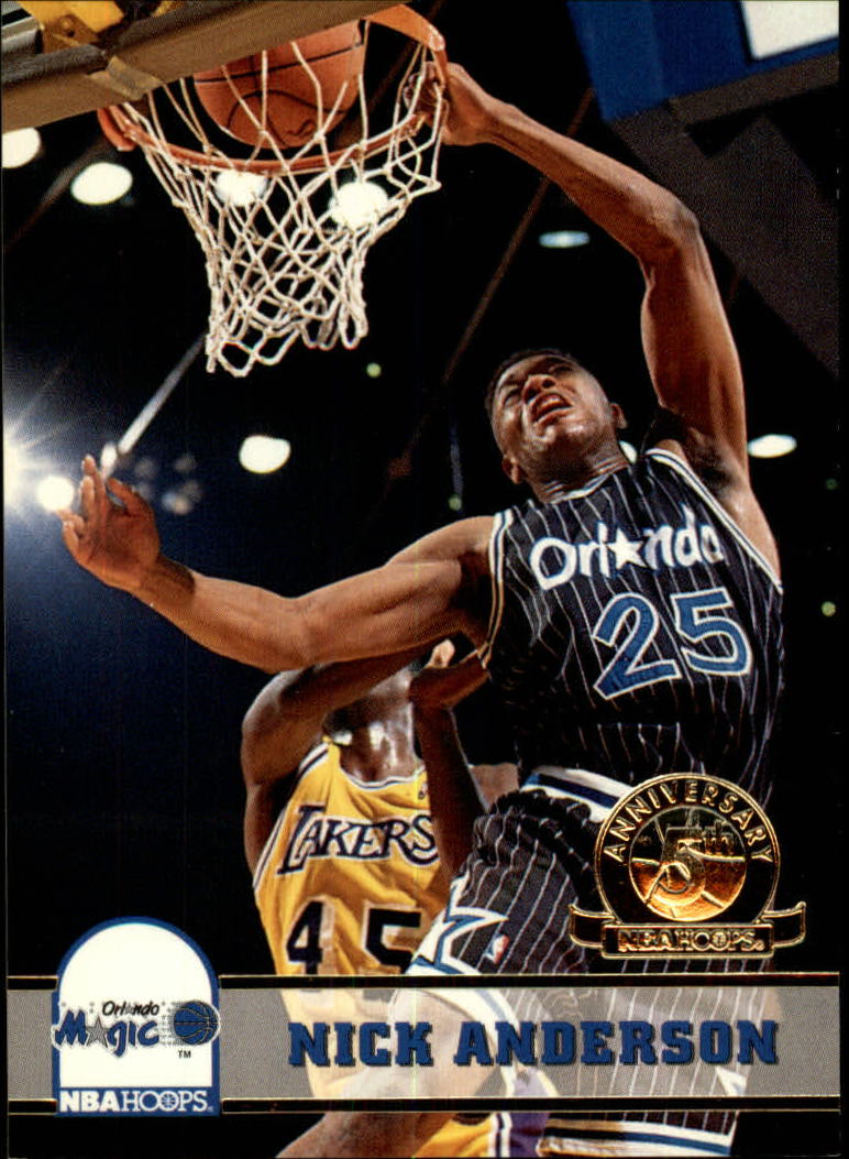 1993-94 Hoops Basketball 5th Anniversary Gold Singles (1-200) - You Choose - Picture 300 of 393