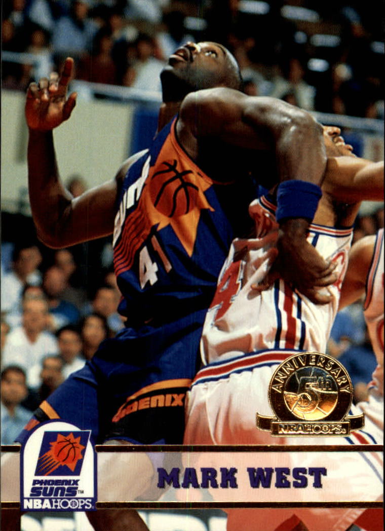 1993-94 Hoops Fifth Anniversary Gold #175 Mark West