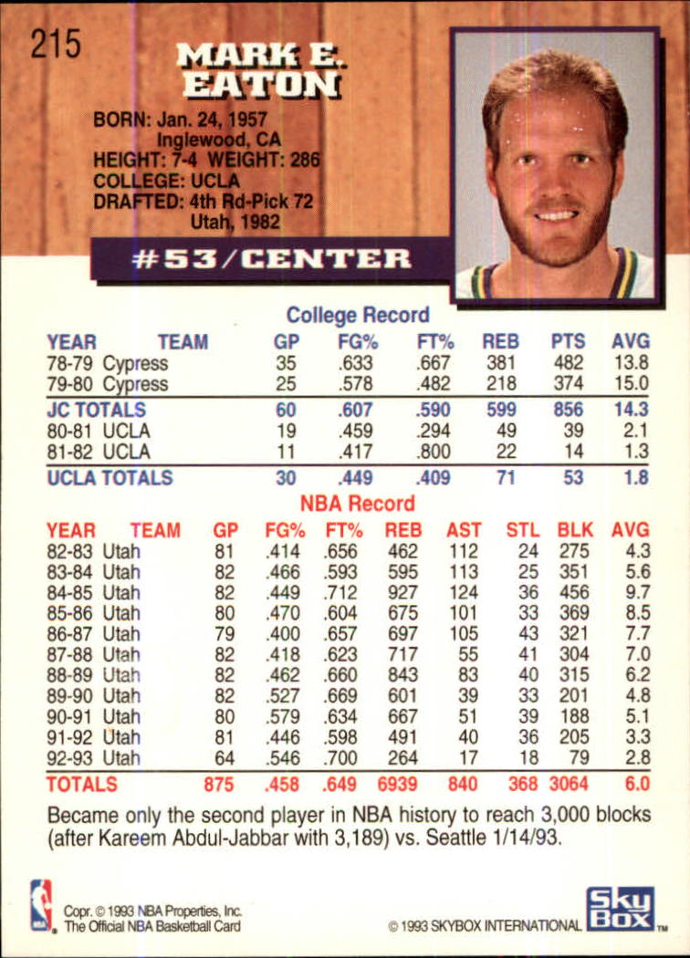 1993-94 Hoops Basketball 5th Anniversary Gold Singles (201-418) - You Choose - Picture 31 of 414