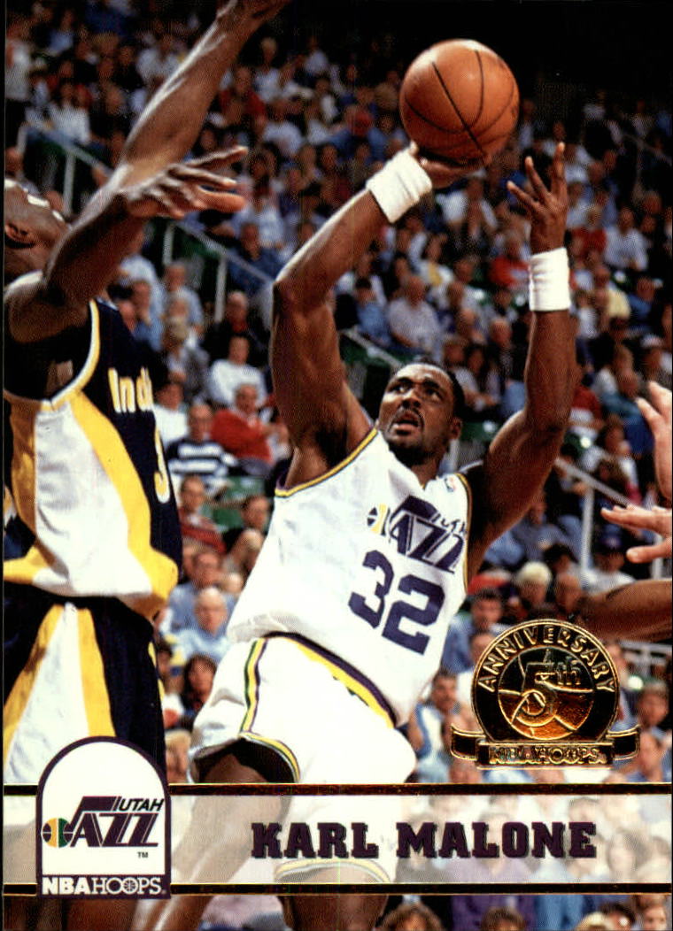 1993-94 Hoops Fifth Anniversary Gold #218 Karl Malone