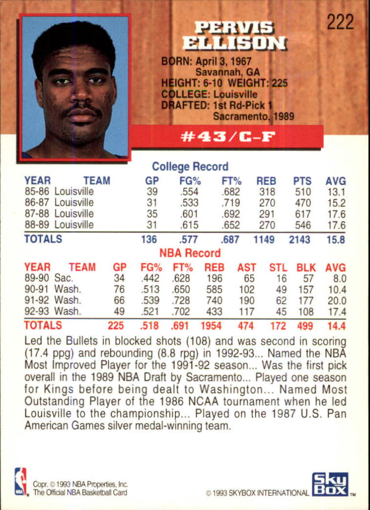 1993-94 Hoops Basketball 5th Anniversary Gold Singles (201-418) - You Choose - Picture 43 of 414