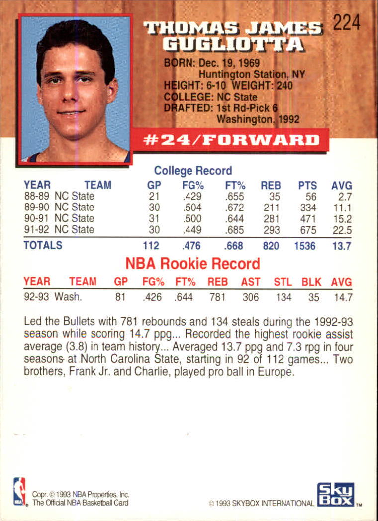 1993-94 Hoops Basketball 5th Anniversary Gold Singles (201-418) - You Choose - Picture 47 of 414
