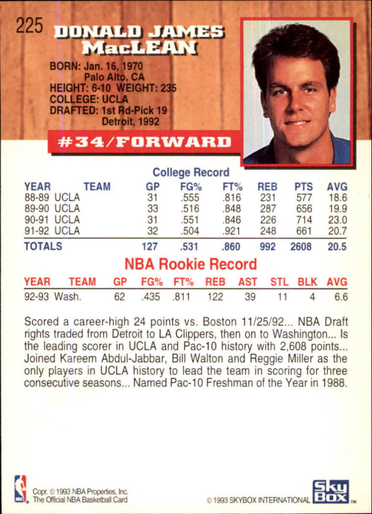 1993-94 Hoops Basketball 5th Anniversary Gold Singles (201-418) - You Choose - Picture 49 of 414