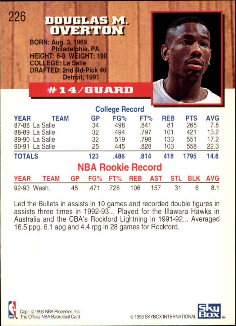 1993-94 Hoops Basketball 5th Anniversary Gold Singles (201-418) - You Choose - Picture 51 of 414