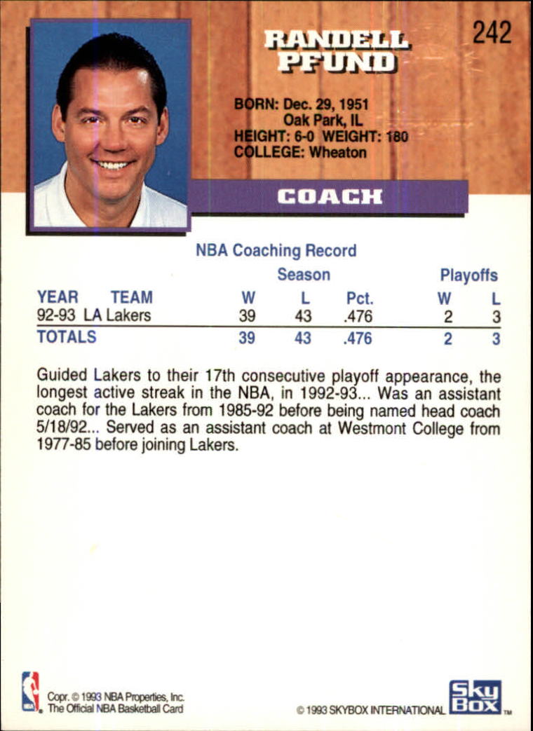 1993-94 Hoops Basketball 5th Anniversary Gold Singles (201-418) - You Choose - Picture 83 of 414