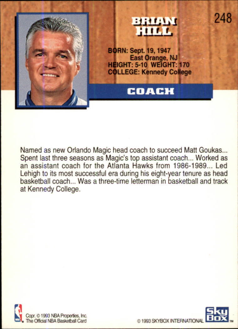 1993-94 Hoops Basketball 5th Anniversary Gold Singles (201-418) - You Choose - Picture 95 of 414