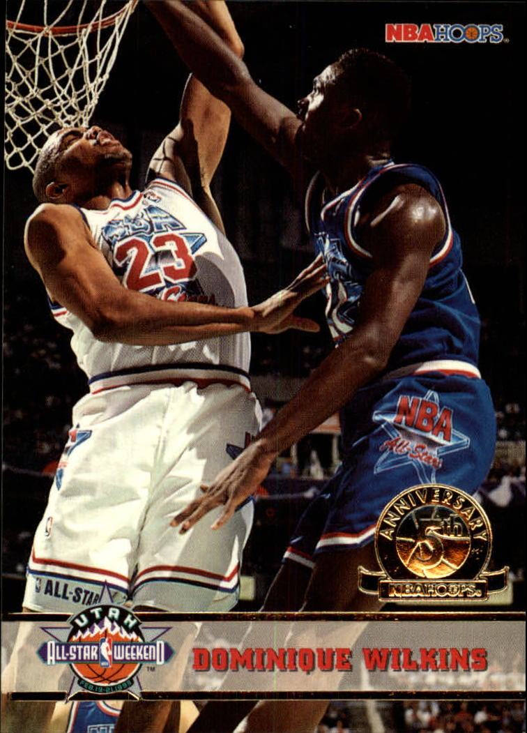 1993-94 Hoops Fifth Anniversary Gold #261 Dominique Wilkins AS