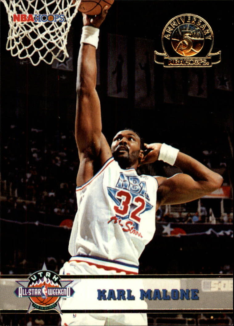 1993-94 Hoops Fifth Anniversary Gold #275 Karl Malone AS