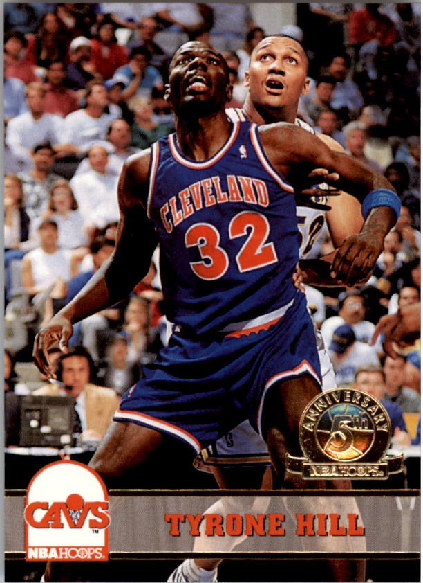 1993-94 Hoops Fifth Anniversary Gold #316 Tyrone Hill