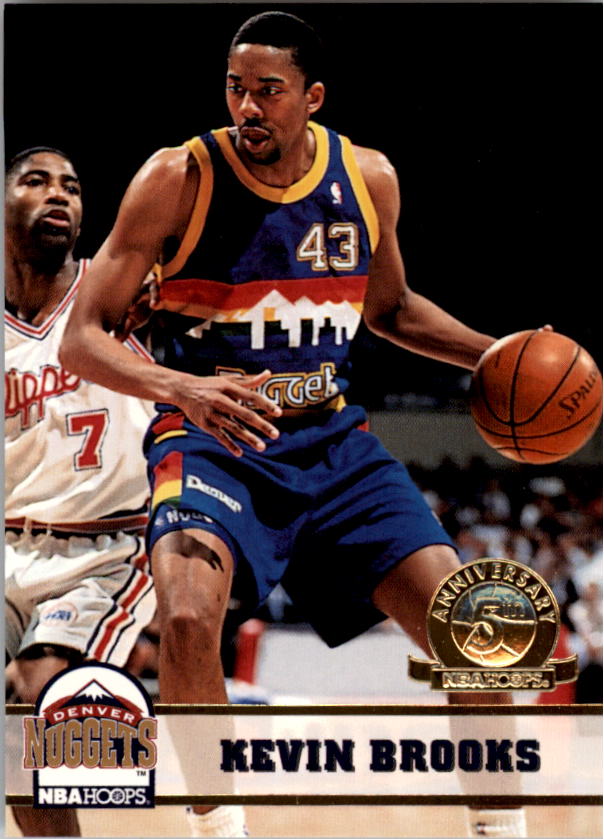 1993-94 Hoops Fifth Anniversary Gold #325 Kevin Brooks