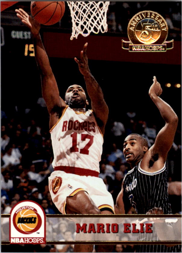 1993-94 Hoops Fifth Anniversary Gold #343 Mario Elie