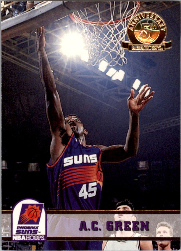 1993-94 Hoops Fifth Anniversary Gold #390 A.C. Green