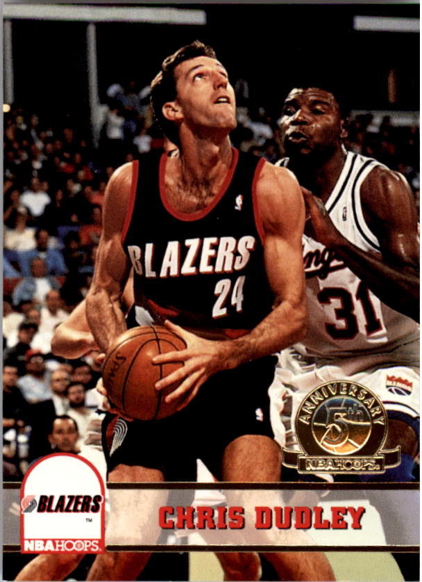 1993-94 Hoops Fifth Anniversary Gold #396 Chris Dudley