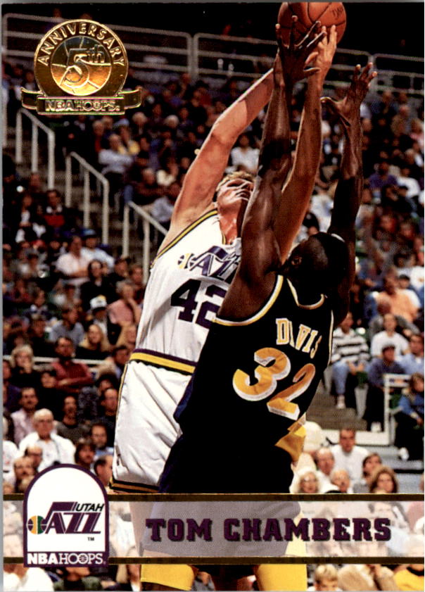 1993-94 Hoops Fifth Anniversary Gold #412 Tom Chambers