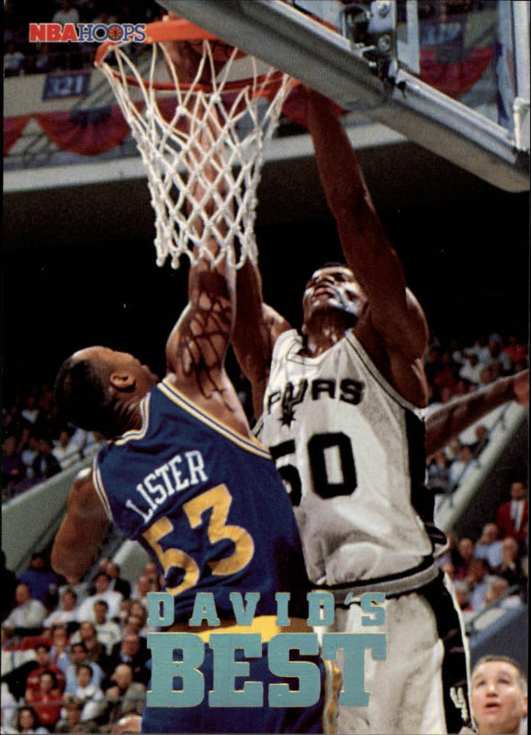 1993-94 Hoops David's Best #DB4 David Robinson/(Vs. Warriors)