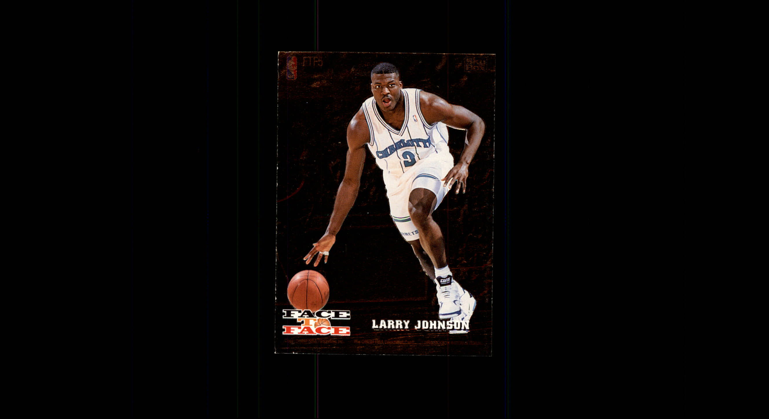 1993-94 Hoops Face to Face #5 LaPhonso Ellis/Larry Johnson back image
