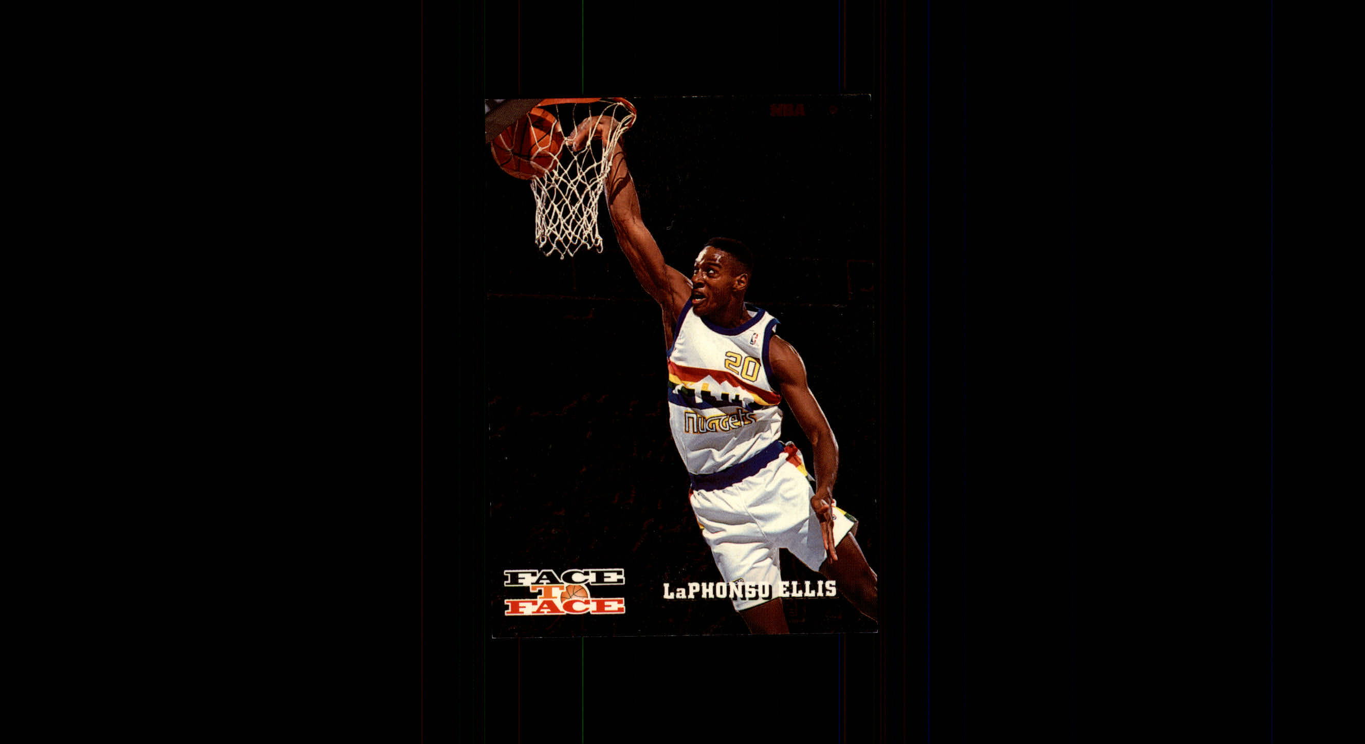 1993-94 Hoops Face to Face #5 LaPhonso Ellis/Larry Johnson