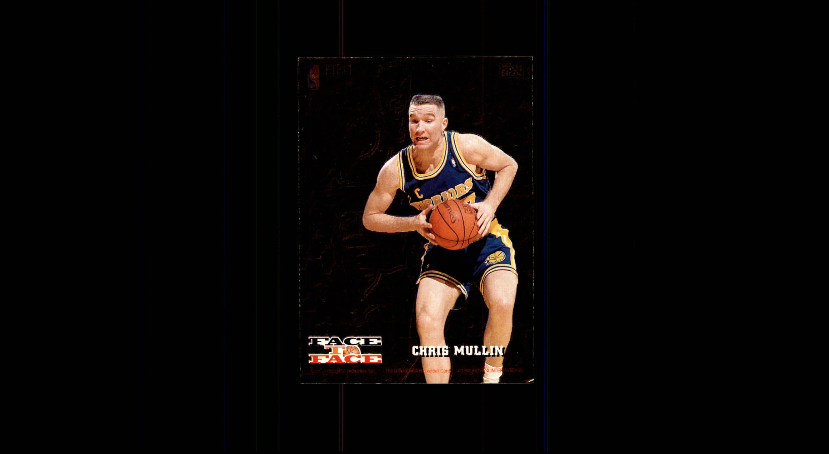 1993-94 Hoops Face to Face #11 Todd Day/Chris Mullin back image